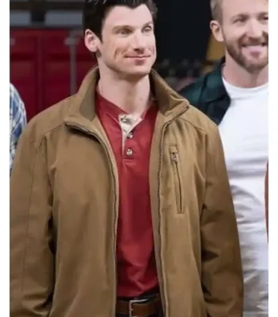 Finding Mr. Christmas Gage Robinson Brown Jacket