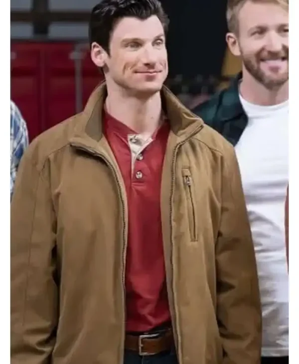 Finding Mr. Christmas Gage Robinson Brown Jacket