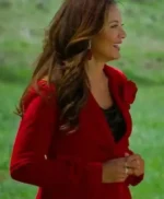 Finding Mr. Christmas Heather Hemmens Red Blazer