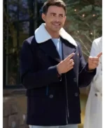 Finding Mr. Christmas Jonathan Bennett Blue Peacoat