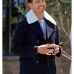 Finding Mr. Christmas Jonathan Bennett Blue Peacoat