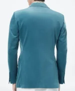 Finding Mr. Christmas Jonathan Bennett Blue Velvet Blazer