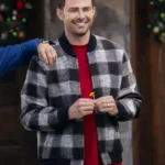 Finding Mr. Christmas Jonathan Bennett Plaid Jacket