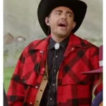 Finding Mr. Christmas Jonathan Bennett Red Plaid Jacket