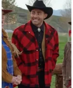 Finding Mr. Christmas Jonathan Bennett Red Plaid Jacket