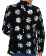 Finding Mr. Christmas Jonathan Bennett Snowflake Blazer