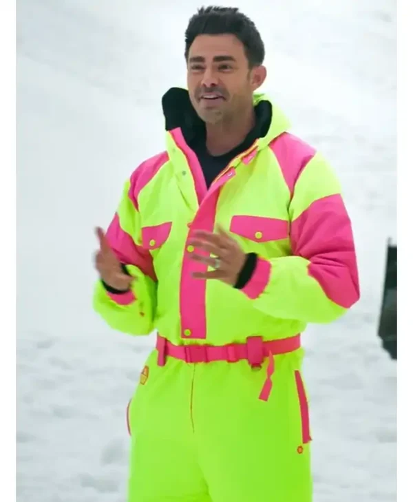 Finding Mr. Christmas Jonathan Bennett Ski Suit