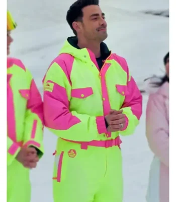 Finding Mr. Christmas Jonathan Bennett Ski Suit