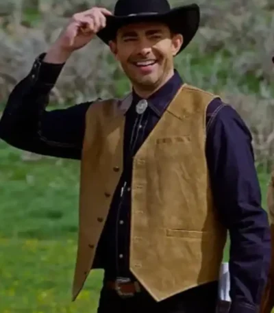Finding Mr. Christmas Jonathan Bennett Vest