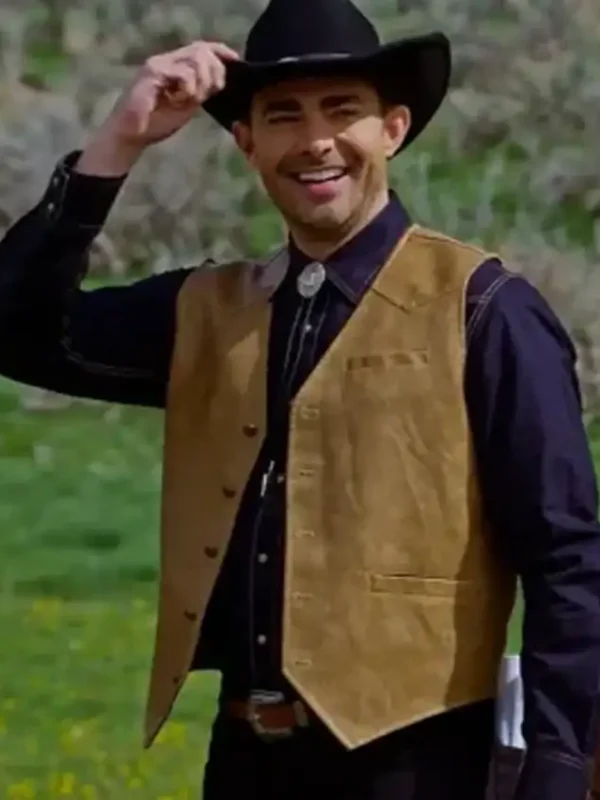 Finding Mr. Christmas Jonathan Bennett Vest