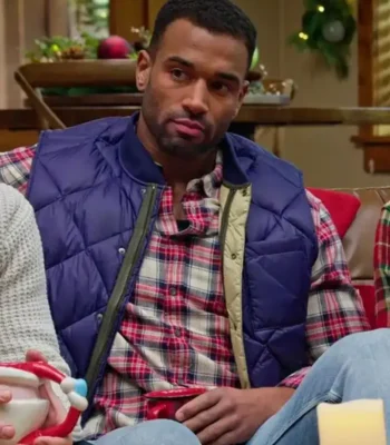 Finding Mr. Christmas Marcus Brodie Quilted Vest