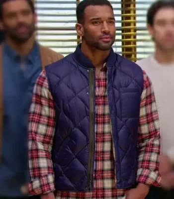 Finding Mr. Christmas Marcus Brodie Quilted Vest