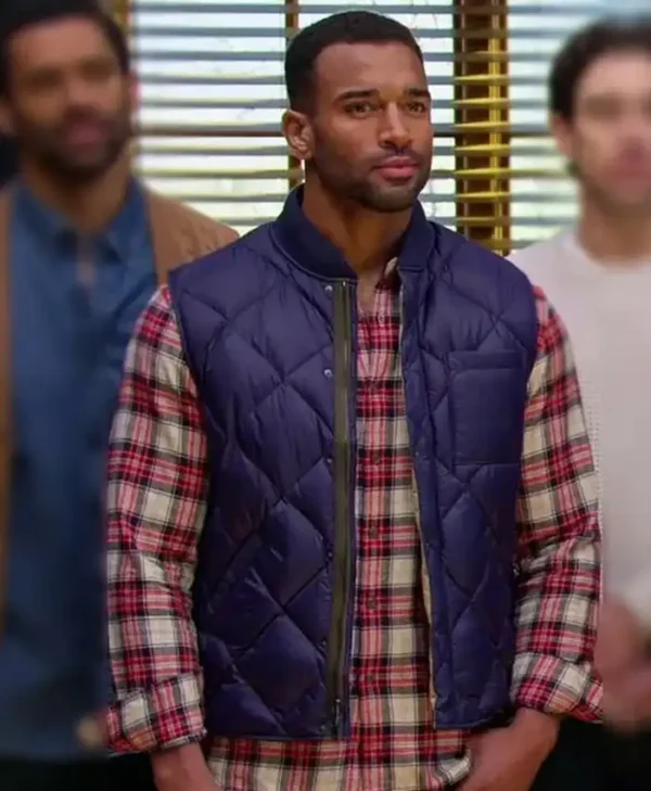 Finding Mr. Christmas Marcus Brodie Quilted Vest