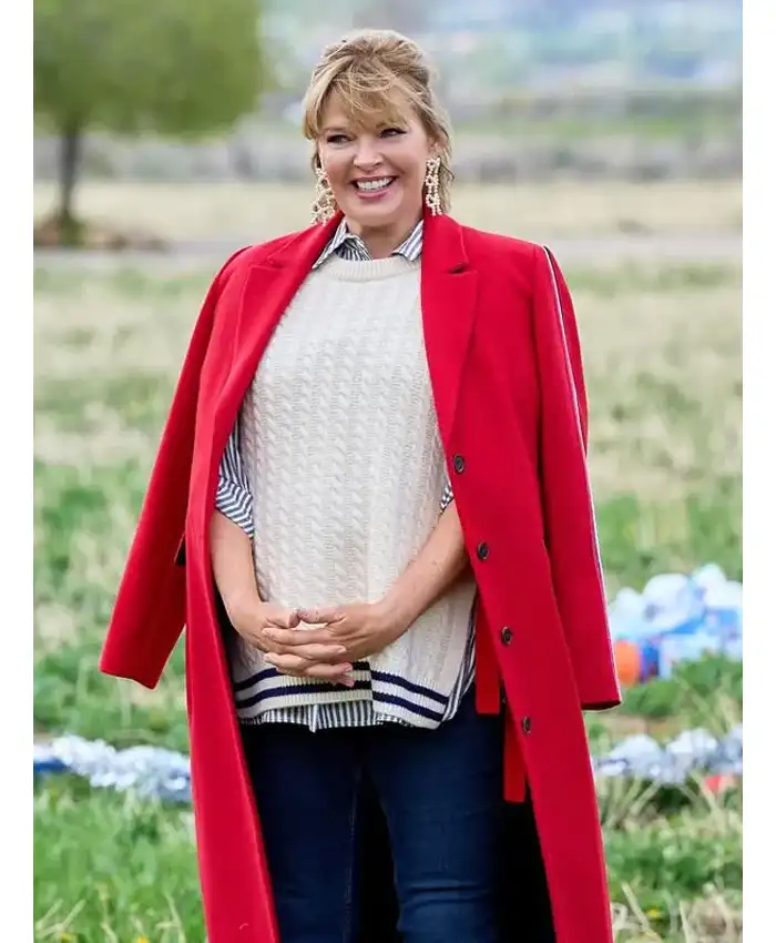 Finding Mr. Christmas Melissa Peterman Red Coat Finding Mr. Christmas Melissa Peterman Red Coat
