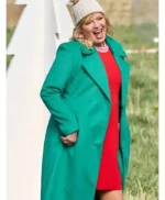 Finding Mr. Christmas Melissa Peterman Wool Coat