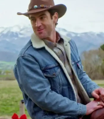 Finding Mr. Christmas Robbie Simpson Denim Jacket