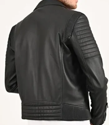 Finding Mr. Christmas S02 Angel Garet Leather Jacket