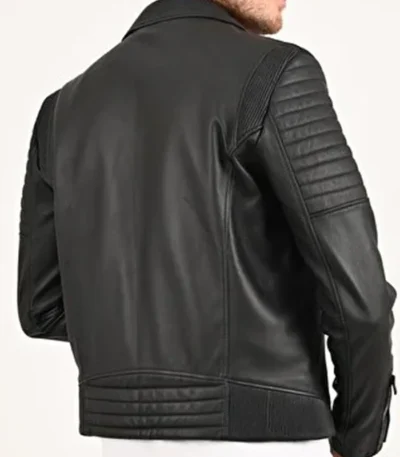 Finding Mr. Christmas S02 Angel Garet Leather Jacket