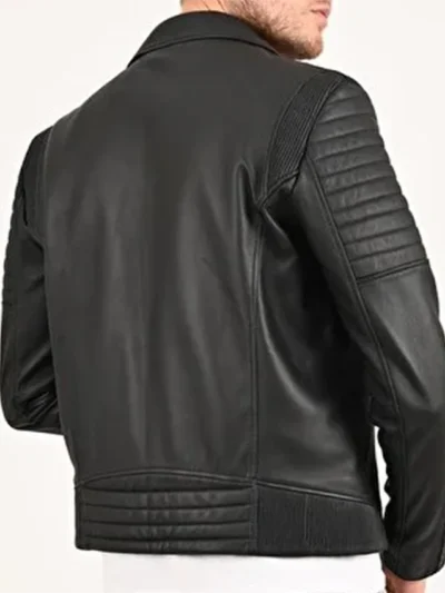 Finding Mr. Christmas S02 Angel Garet Leather Jacket