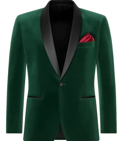 Finding Mr. Christmas S02 Jonathan Bennett Green Blazer