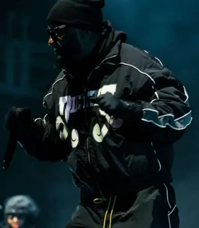 First NYE Concert Neef Buck Black Jacket