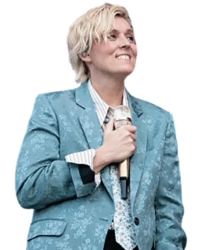 Folk Festival Brandi Carlile Floral Blazer Folk Festival Brandi Carlile Floral Blazer