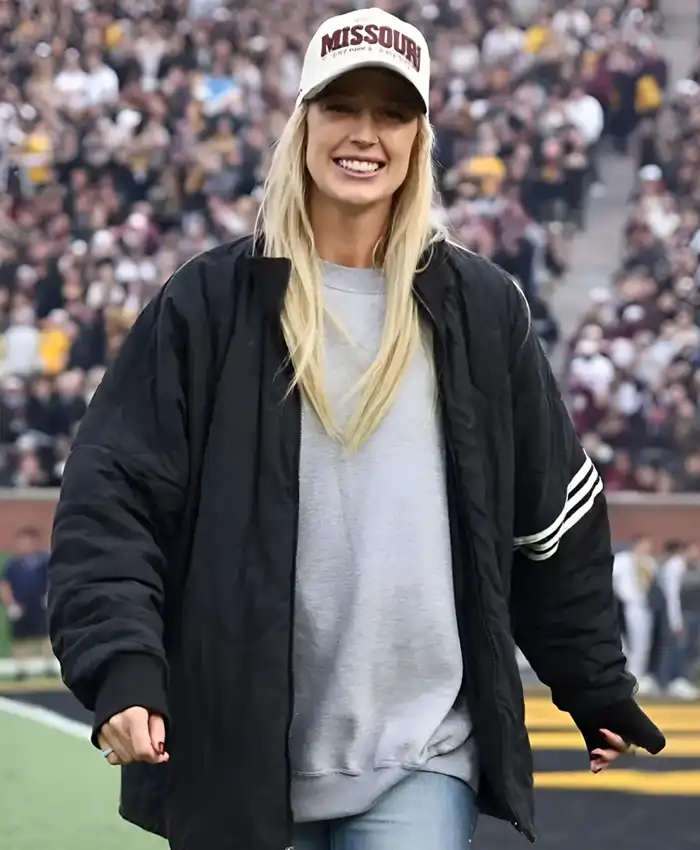 Football Game Sophie Cunningham Bomber Jacket Football Game Sophie Cunningham Bomber Jacket