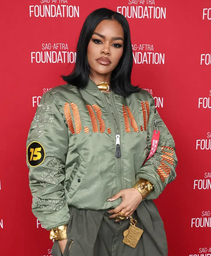 Foundation Event Teyana Taylor Bomber Jacket Foundation Event Teyana Taylor Bomber Jacket