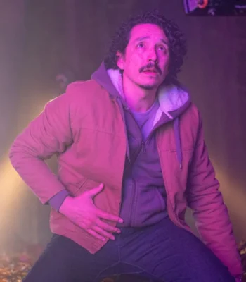 Gabriel Luna The Astronaut Brown Cotton Jacket