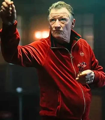 Geoff Bell Mobland S01 Red Track Jacket