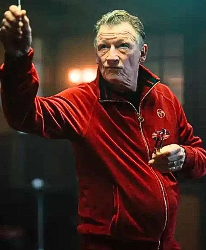 Geoff Bell Mobland S01 Red Track Jacket Geoff Bell Mobland S01 Red Track Jacket