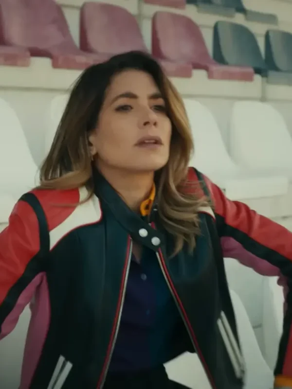 Giulia Michelini Motorvalley Leather Jacket