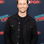 Glen Powell The Running Man Black Denim Jacket