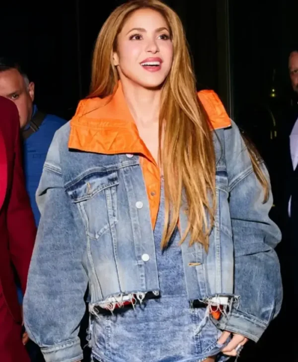 Global Citizen NOW 2026 Shakira Denim Jacket