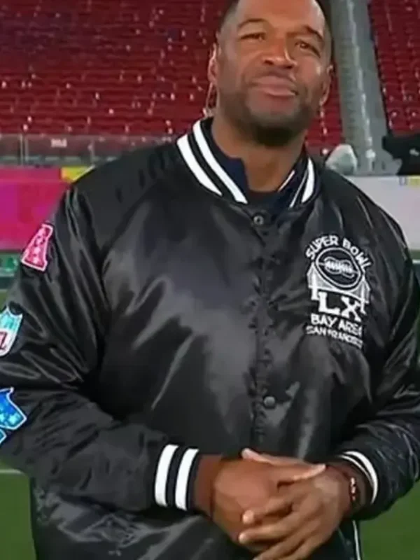 Good Morning America Michael Strahan Varsity Jacket