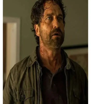 Greenland 2 Migration Gerard Butler Green Jacket