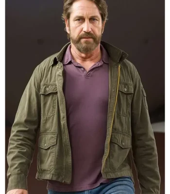 Greenland 2 Migration Gerard Butler Green Jacket