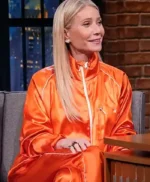 Gwyneth Paltrow Marty Supreme Orange Tracksuit