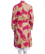 Hacks Deborah Vance Printed Trench Coat