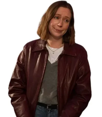 Hacks S05 Ava Daniels Leather Jacket