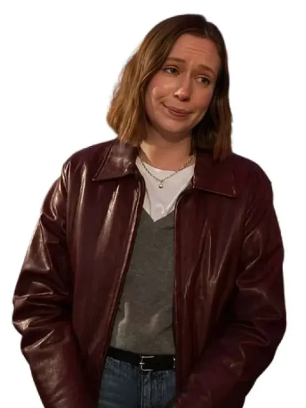 Hacks S05 Ava Daniels Leather Jacket