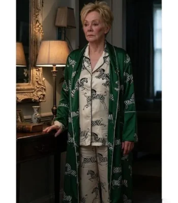 Hacks S05 Deborah Vance Green Silk Robe