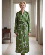 Hacks S05 Deborah Vance Green Silk Robe