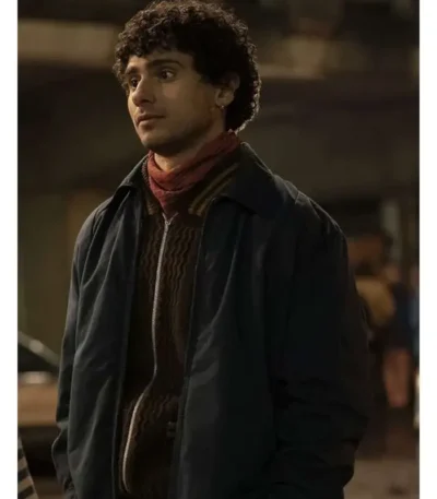 Half Man Bilal Hasna Blue Jacket