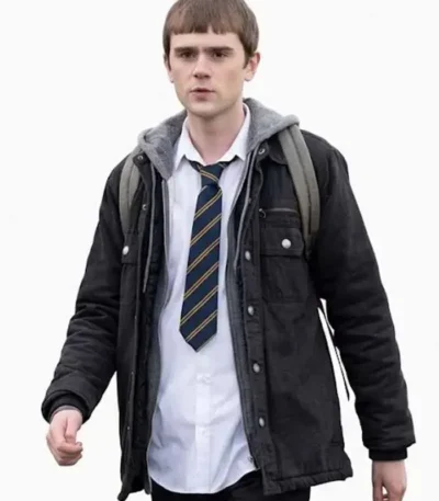 Half Man Mitchell Robertson Black Jacket