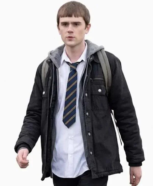 Half Man Mitchell Robertson Black Jacket