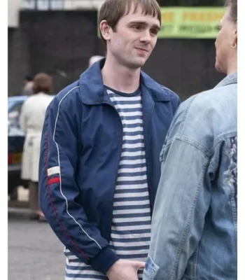 Half Man Mitchell Robertson Blue Track Jacket