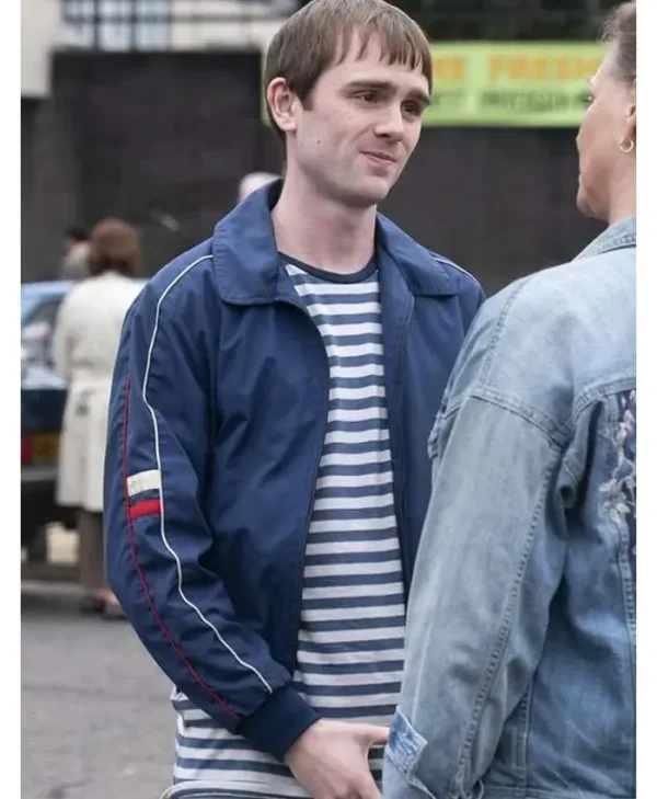 Half Man Mitchell Robertson Blue Track Jacket