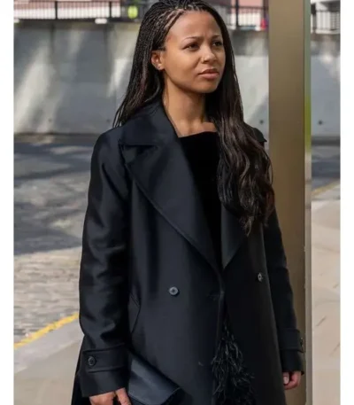 Harper Stern Industry S04 Black Trench Coat