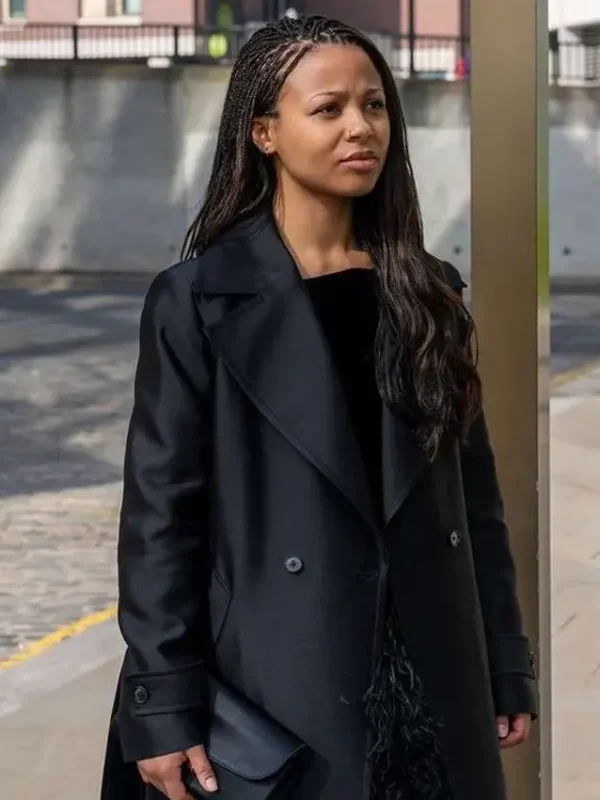 Harper Stern Industry S04 Black Trench Coat